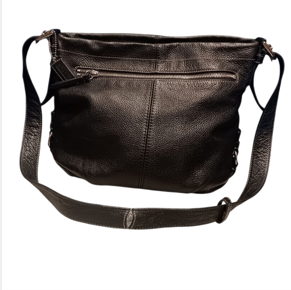 Coach Handbags - Coach Crossbody Black Leather Shoulder Bag